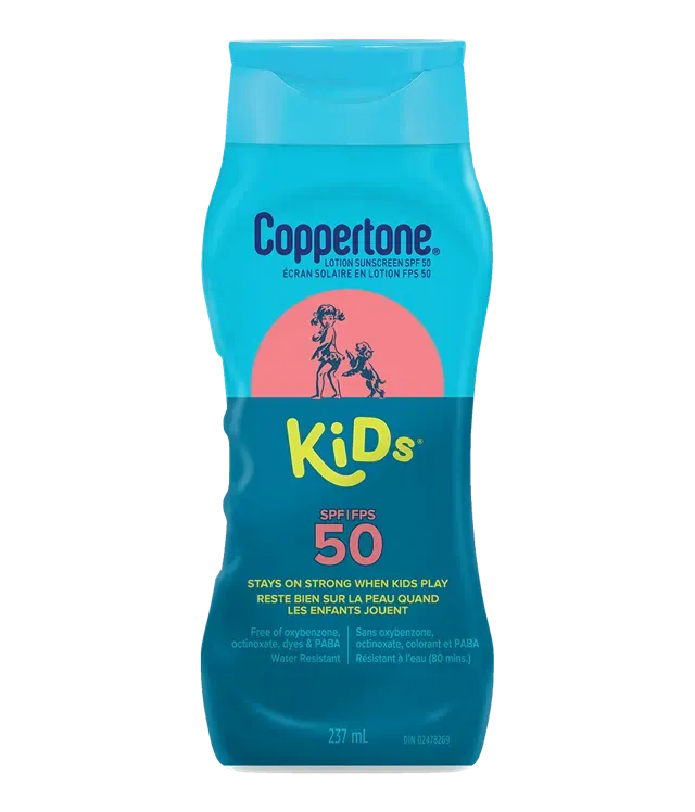 Sunscreen - Coppertone Kids® Lotion SPF 50 237 mL, 000042417378