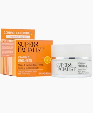 Super Facialist  Vitamin C Sleep And Reveal Night Cream
