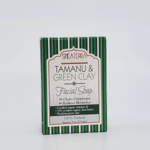 Tamanu & Green Clay Facial Soap