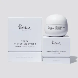 Teeth Whitening Powder & Strips Bundle