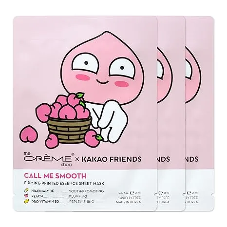 The Creme Shop x Kakao Friends Call Me Smooth Firming Printed Essence Sheet Mask