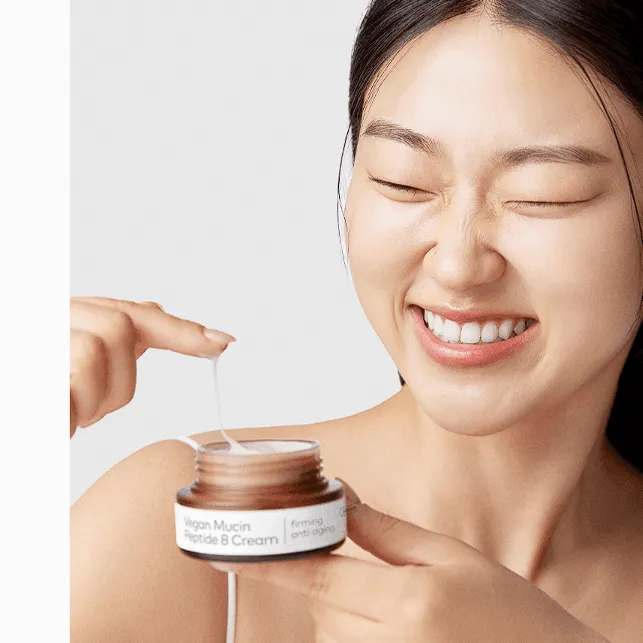 [THE FACE SHOP] Alltimate Vegan Mucin Peptide 8 Cream 50ml