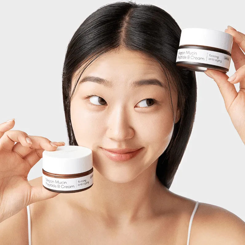 [THE FACE SHOP] Alltimate Vegan Mucin Peptide 8 Cream 50ml