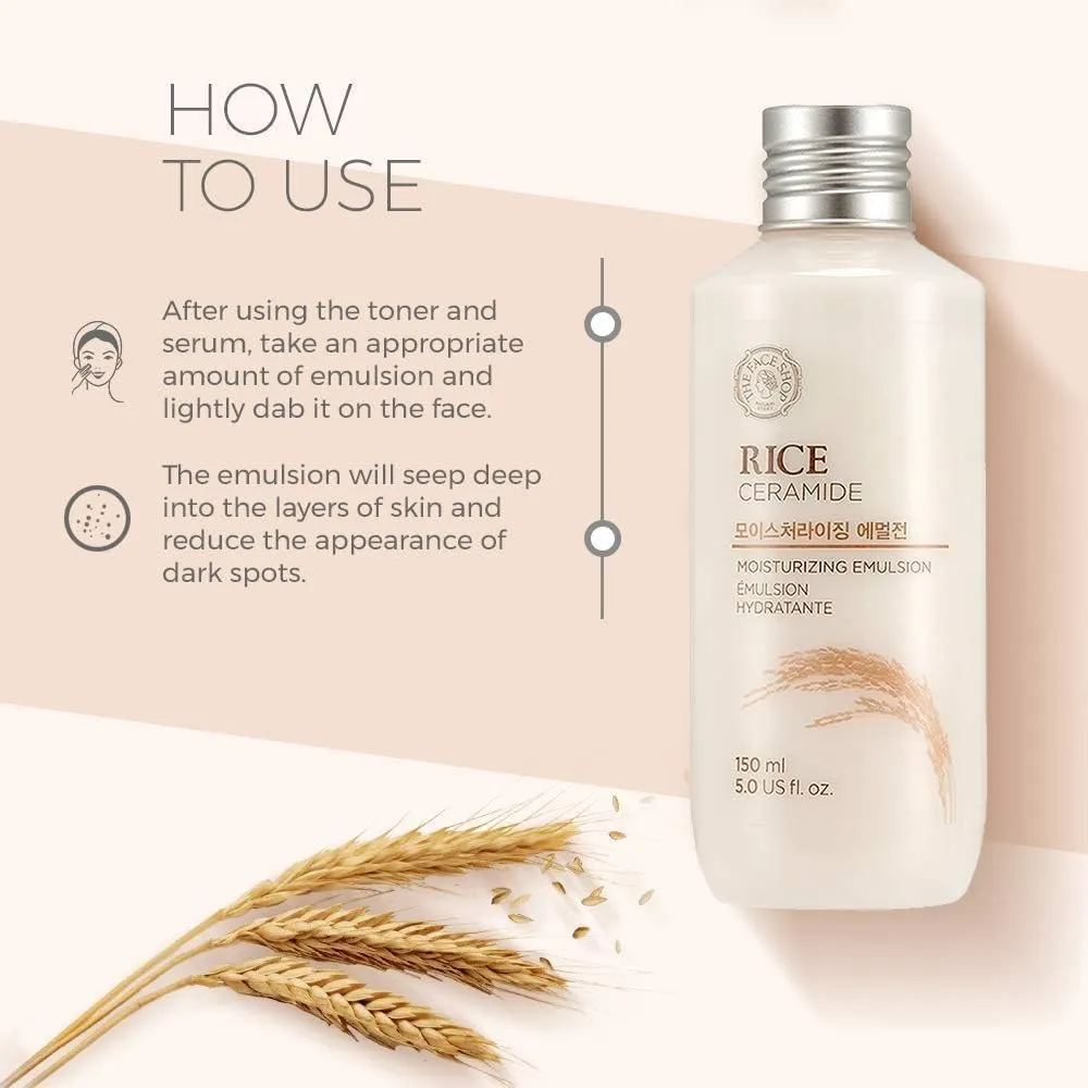 THE FACE SHOP Rice & Ceramide Moisturizing Emulsion
