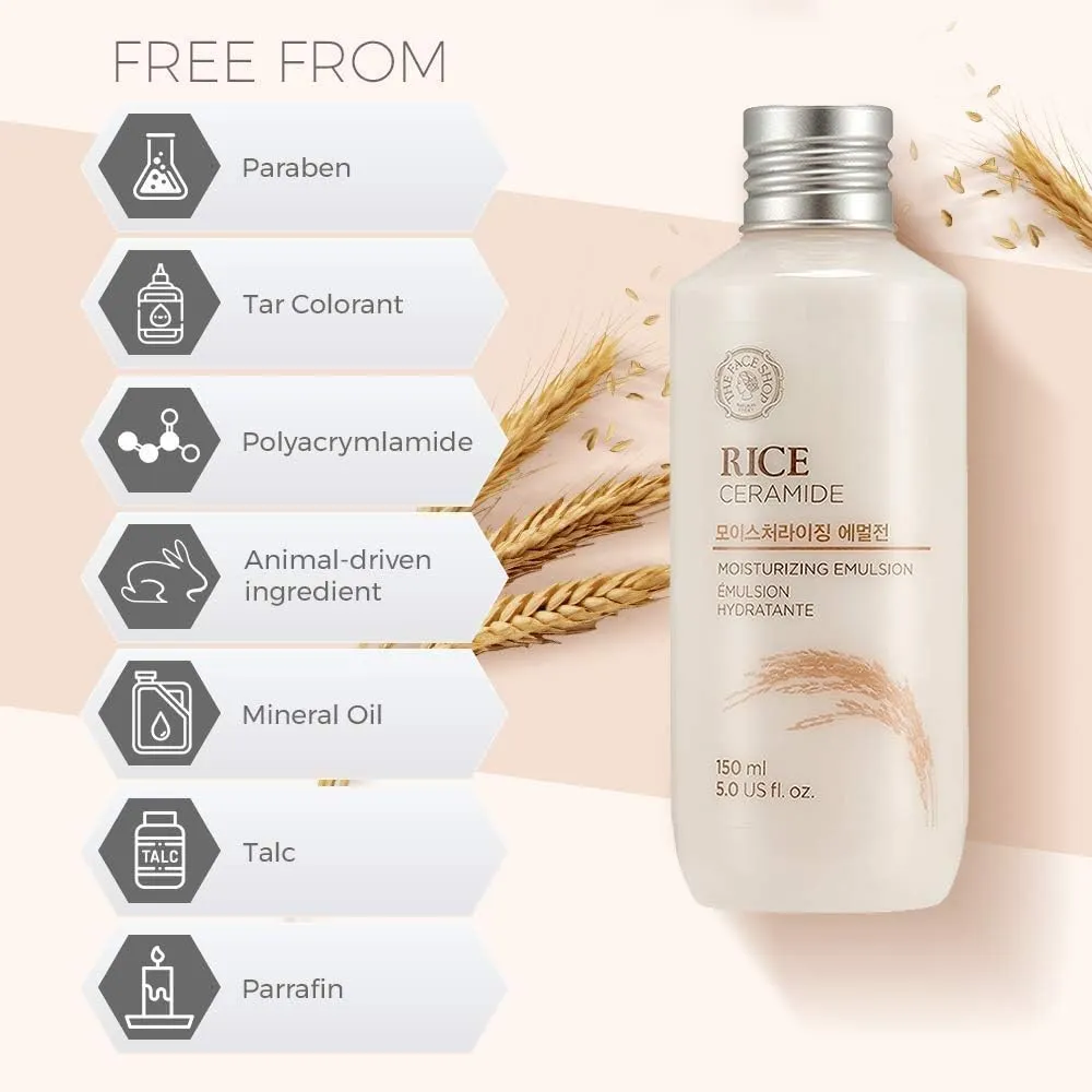 THE FACE SHOP Rice & Ceramide Moisturizing Emulsion