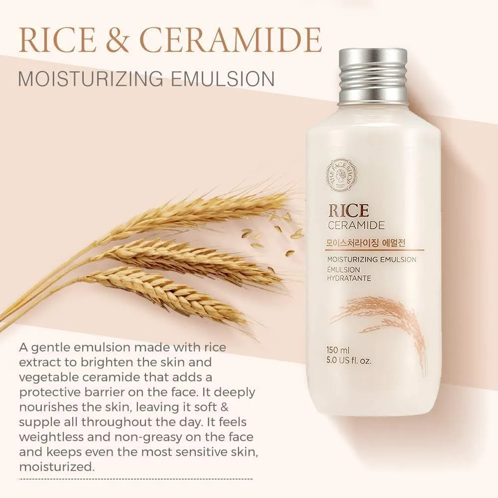 THE FACE SHOP Rice & Ceramide Moisturizing Emulsion