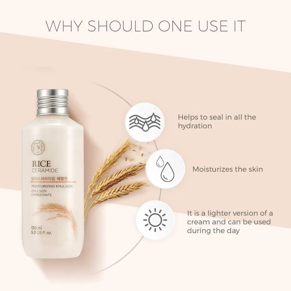 THE FACE SHOP Rice & Ceramide Moisturizing Emulsion