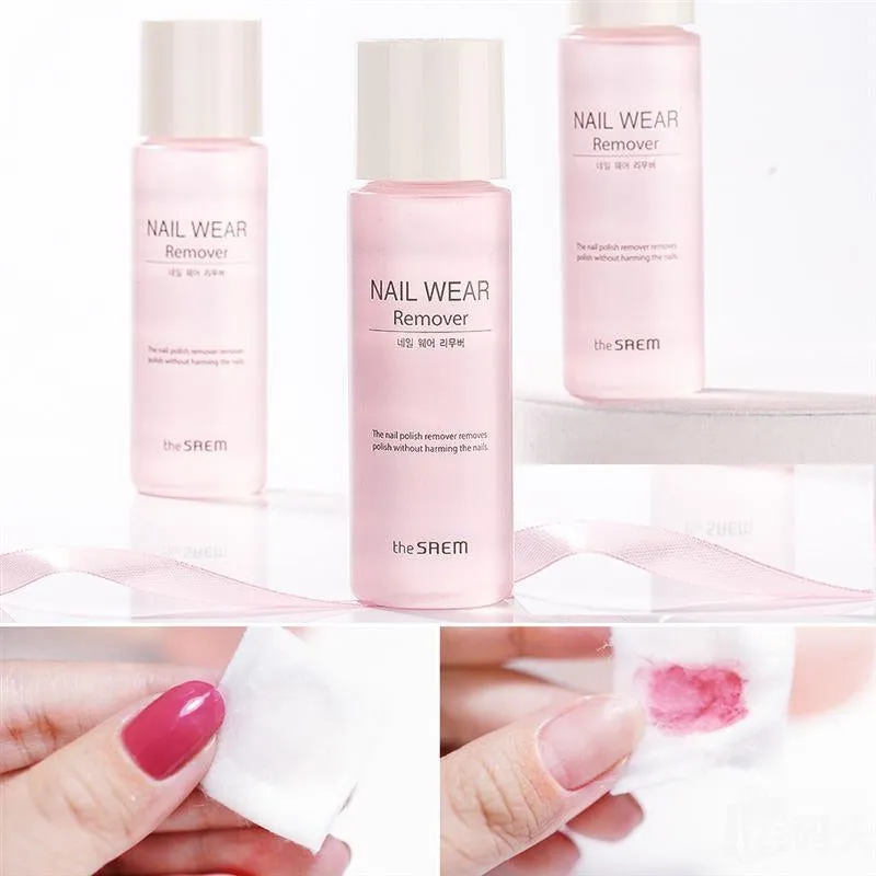 THE SAEM nail wear remover مزيل طلاء الاظافر