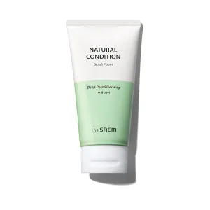 THE SAEM Natural Condition Deep Pore Cleansing Scrub Foam