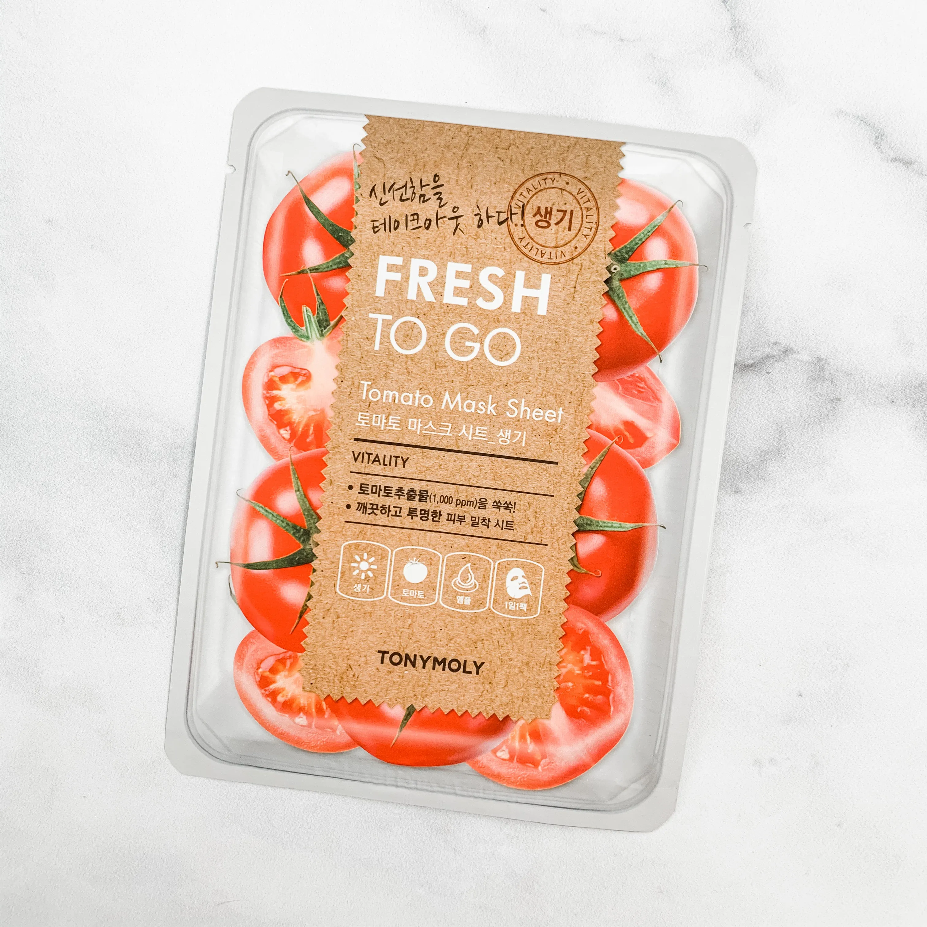 TONY MOLY FRESH TO GO MASK SHEET (VARIOUS)