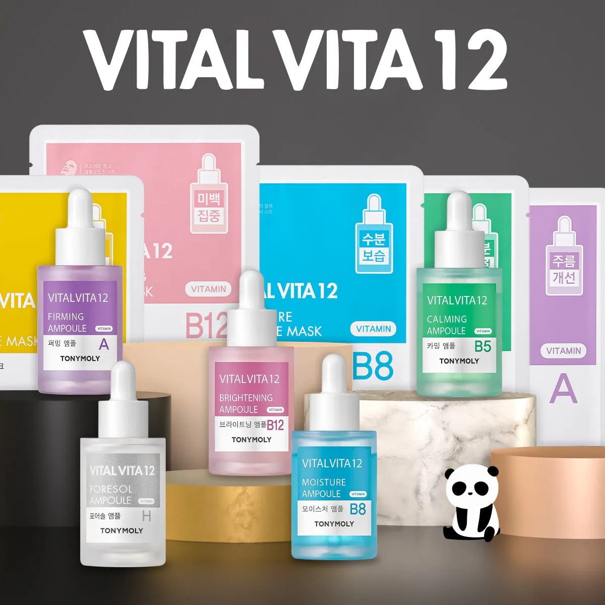 TONYMOLY Vital Vita 12 - Pore Care Ampoule 30ml | Korean Skin Care