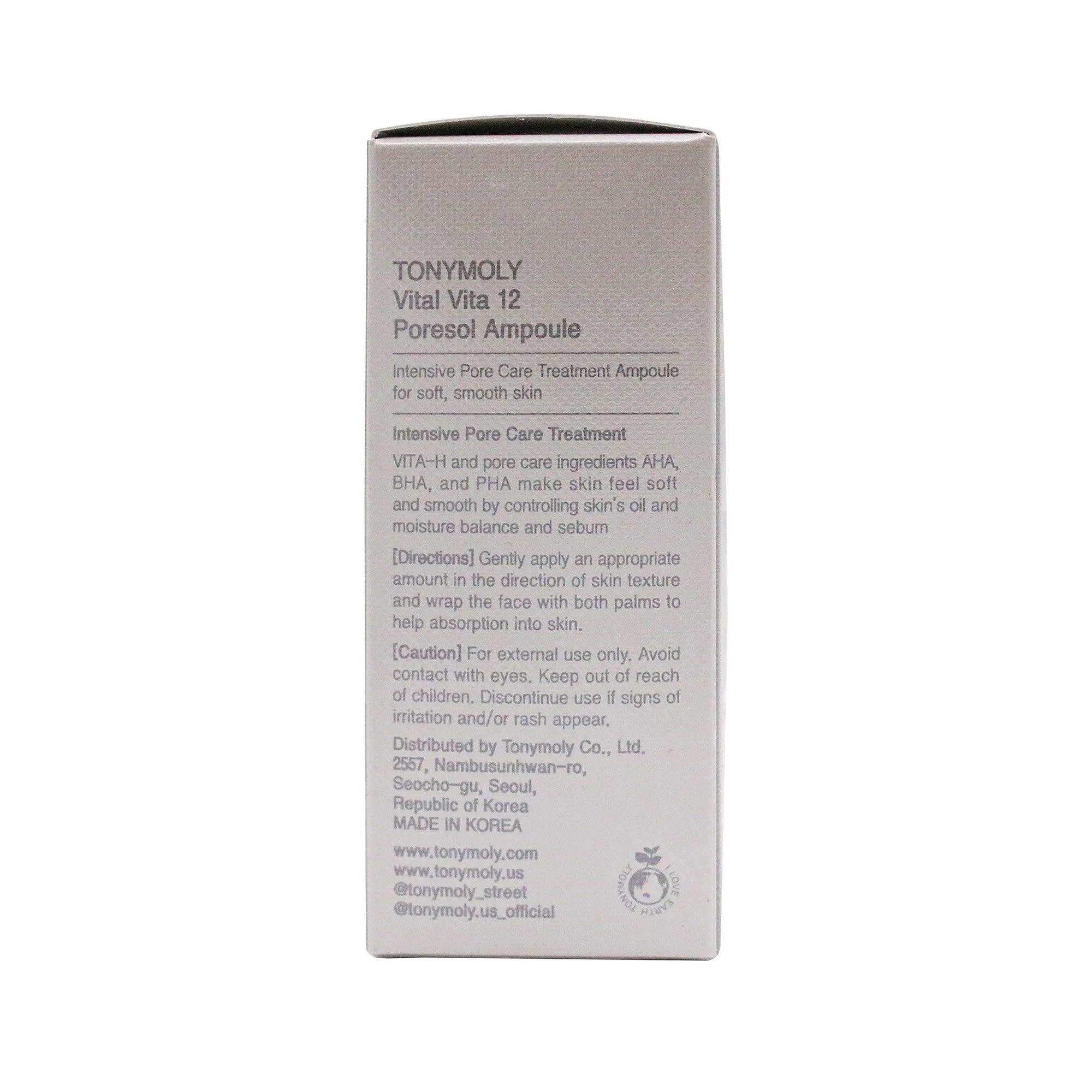 TONYMOLY Vital Vita 12 - Pore Care Ampoule 30ml | Korean Skin Care