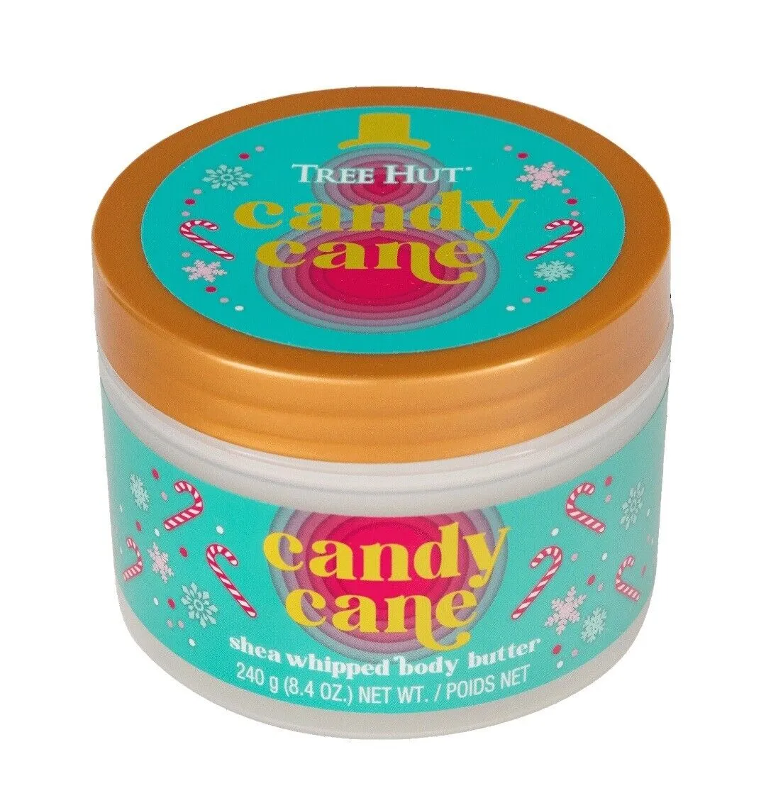 TREE HUT candy cane shea whipped body butter