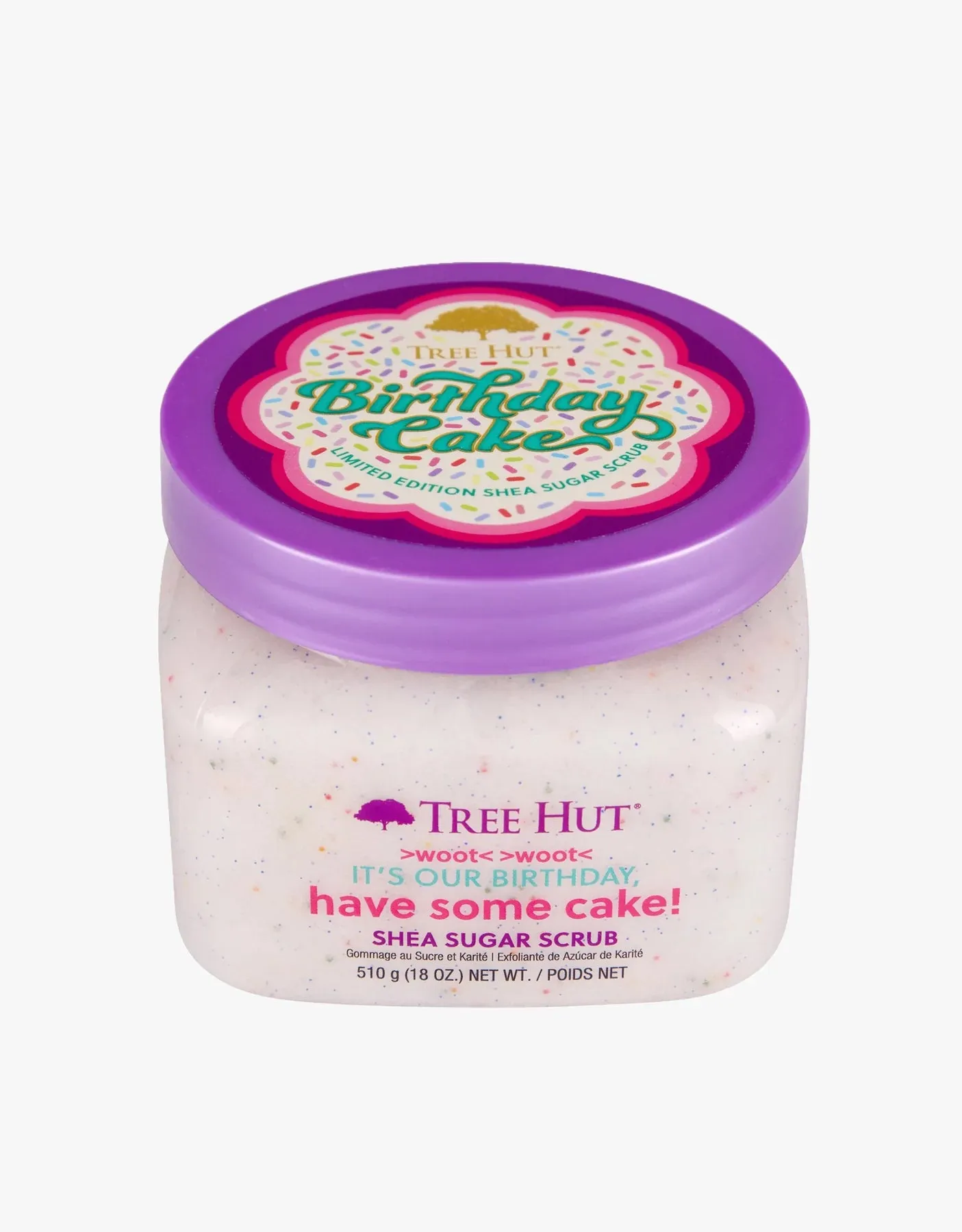 TREE HUT it's our birthday have some cake shea sugar scrub