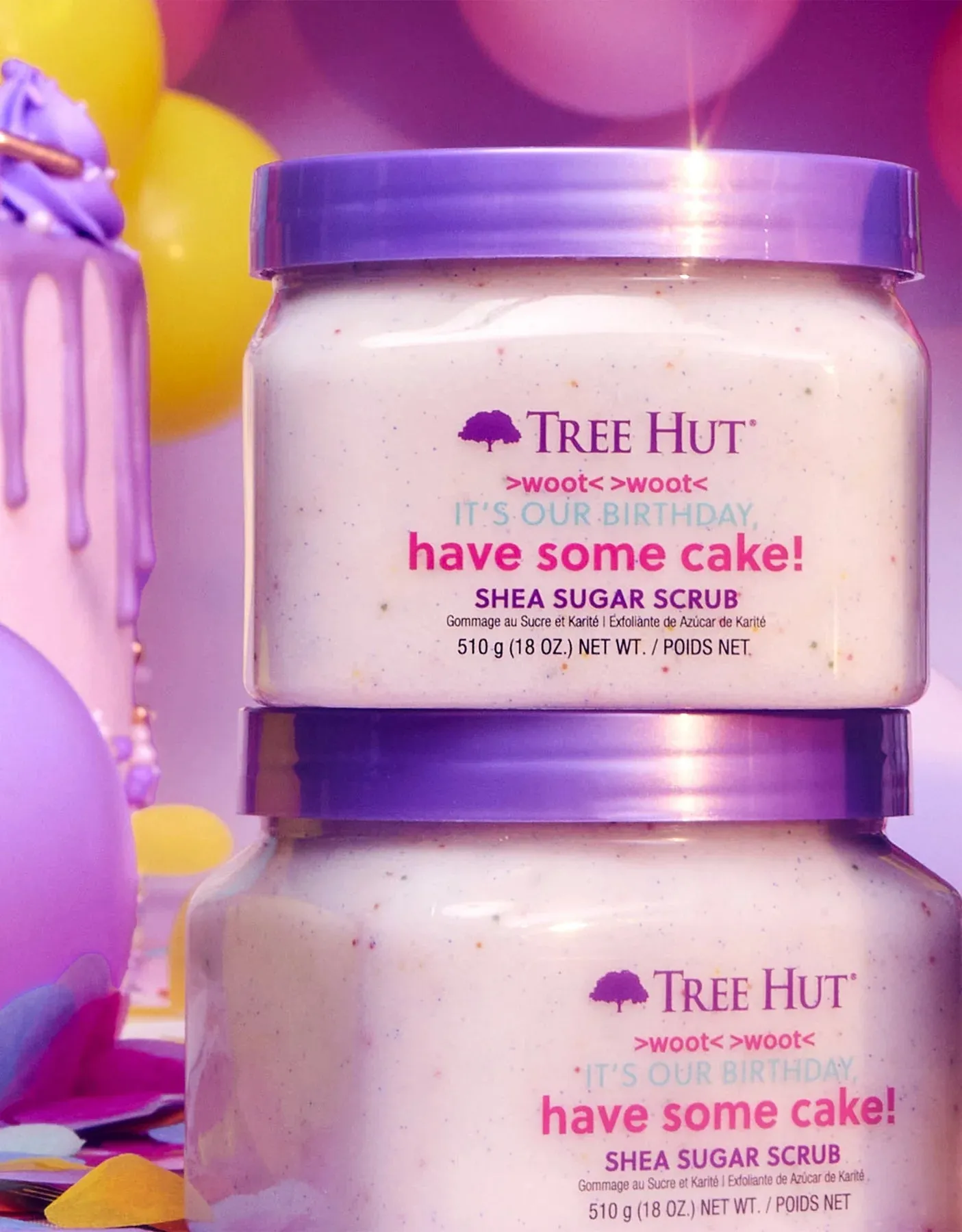 TREE HUT it's our birthday have some cake shea sugar scrub