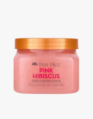 TREE HUT Pink Hibiscus Shea Sugar Scrub سكراب الجسم بالكركديه الوردي والطحالب الحمراء