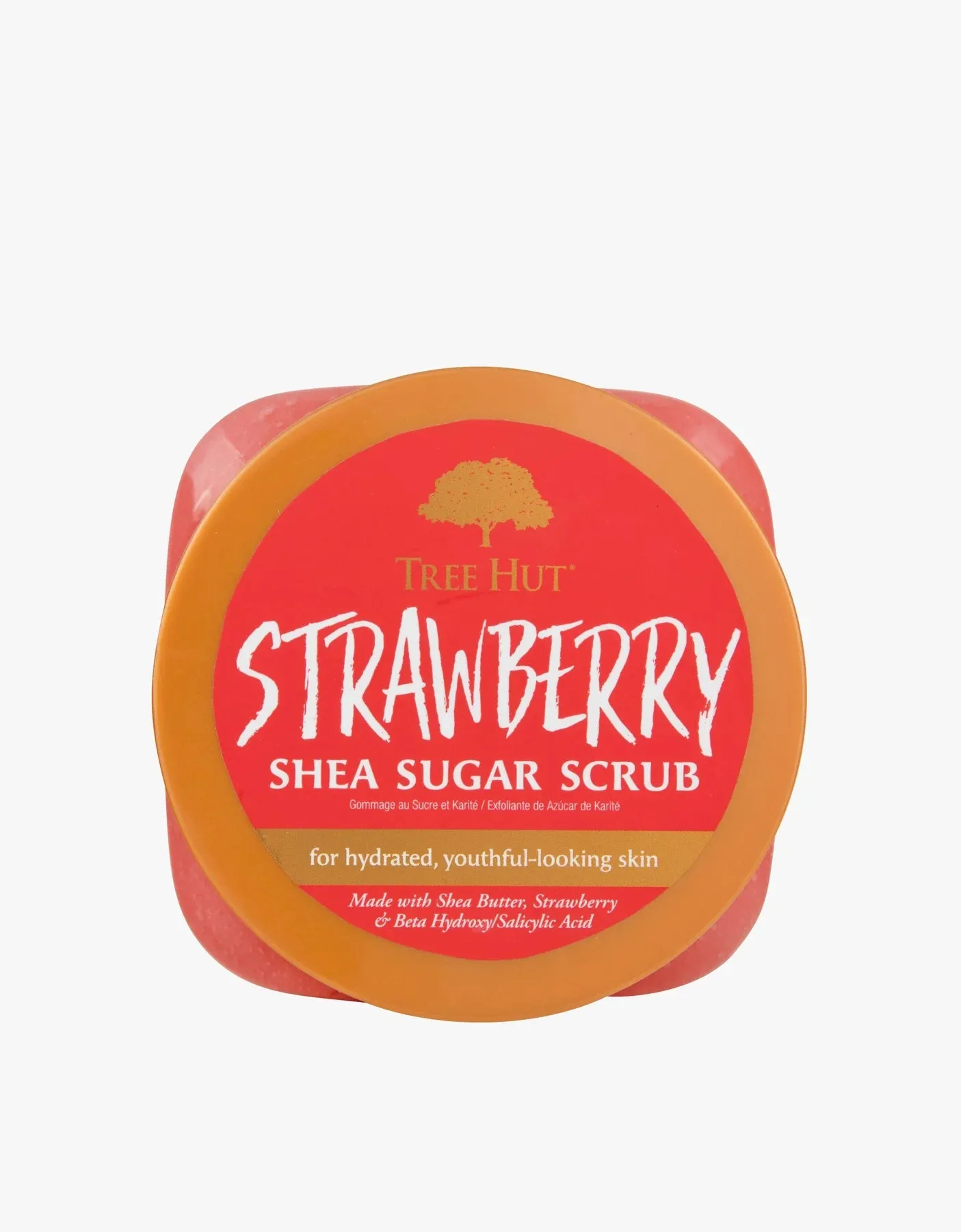 TREE HUT strawberry shea sugar scrub سكراب الجسم بالفراولة
