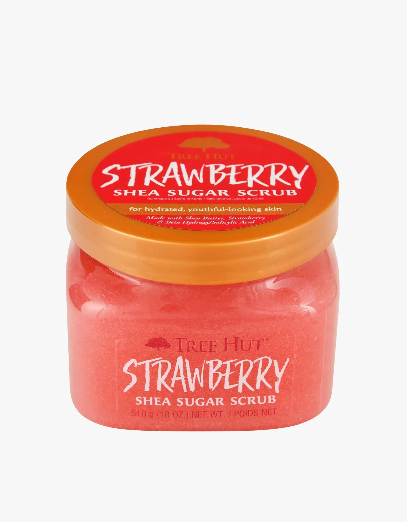 TREE HUT strawberry shea sugar scrub سكراب الجسم بالفراولة