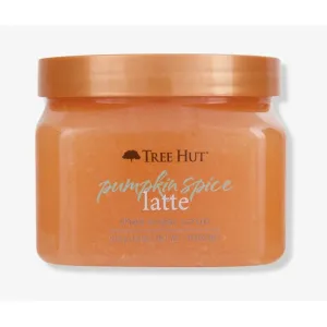 TREE HUT Tree Hut Pumpkin Spice Latte Shea Sugar Scrub مقشر الجسم بسكر الشيا في رائحة الخريف