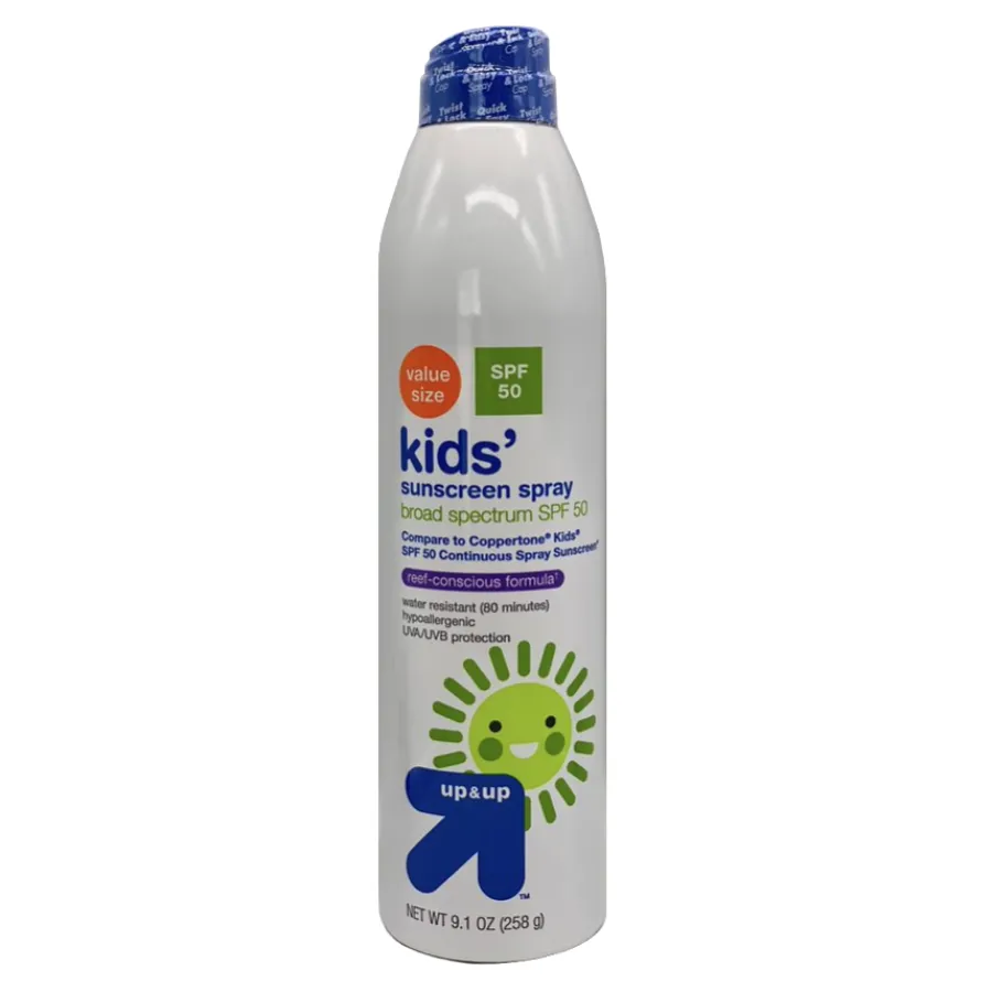 up & up Kids Sunscreen Spray SPF50  9.1 oz