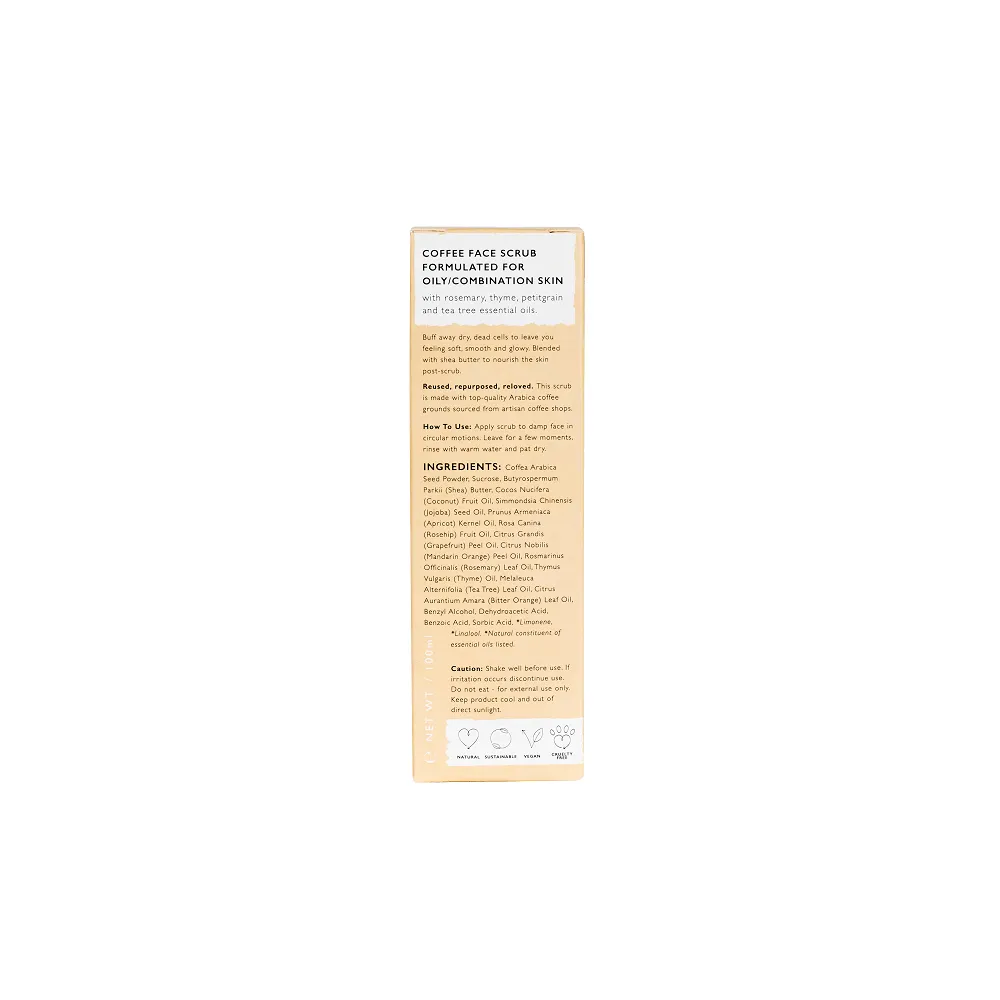 Upcircle Coffee Face Scrub - Herbal Blend 100ml