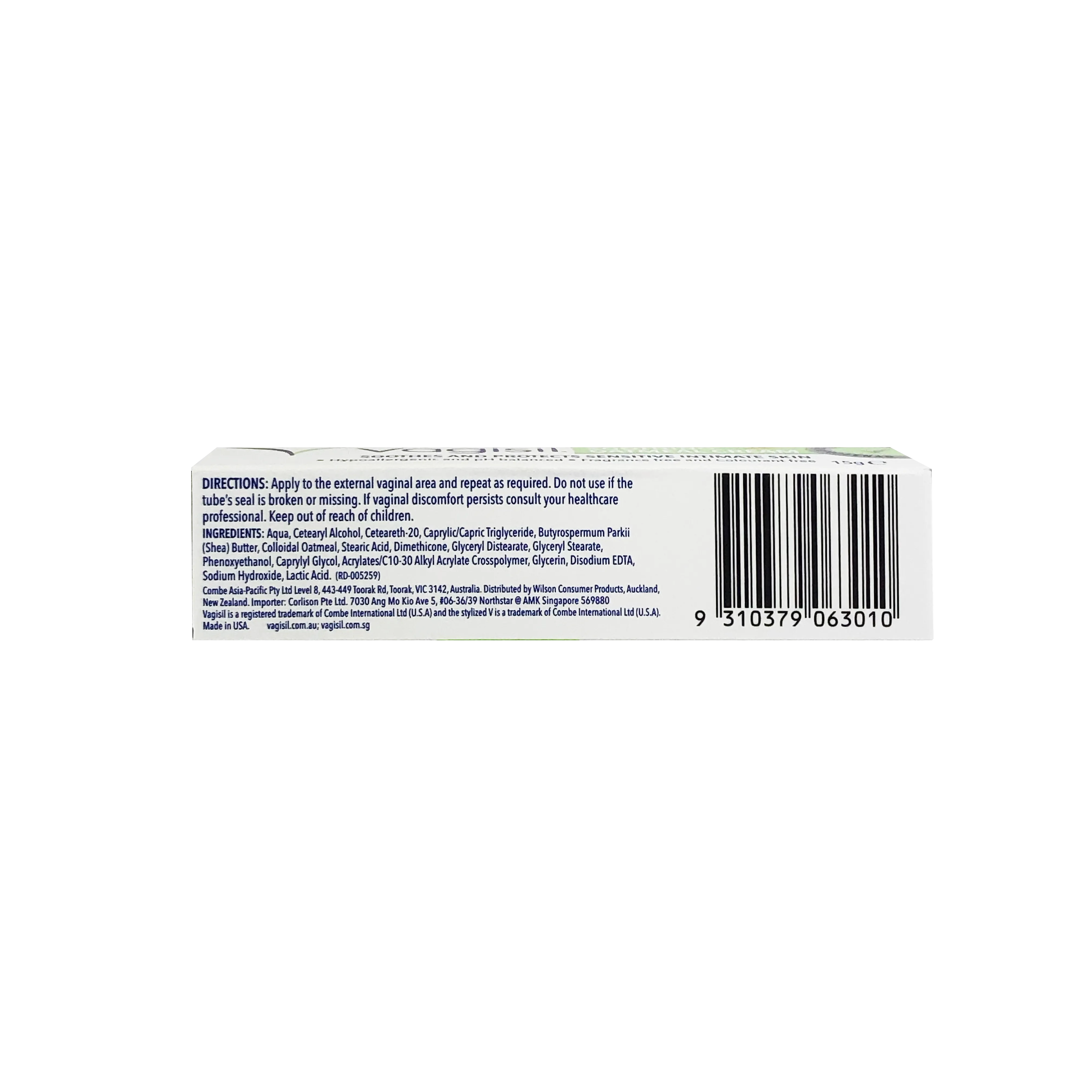 Vagisil® Soothing Oatmeal Cream 15g (Expiry Date: Aug 25)