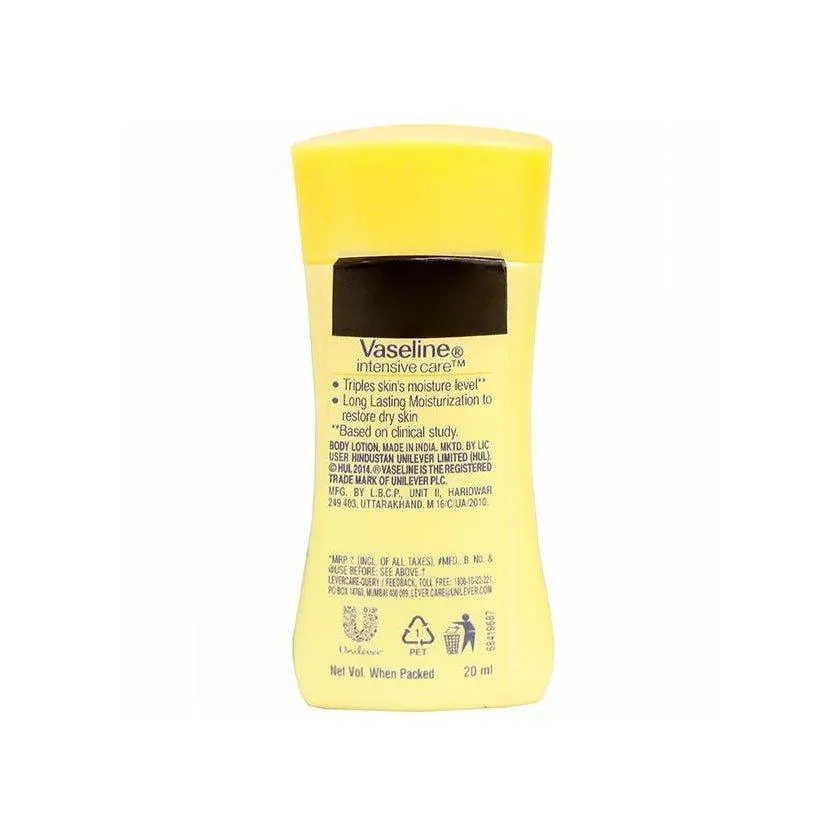 Vaseline Intensive Care Deep Moisture Body Lotion - 20ml (Small Pack)