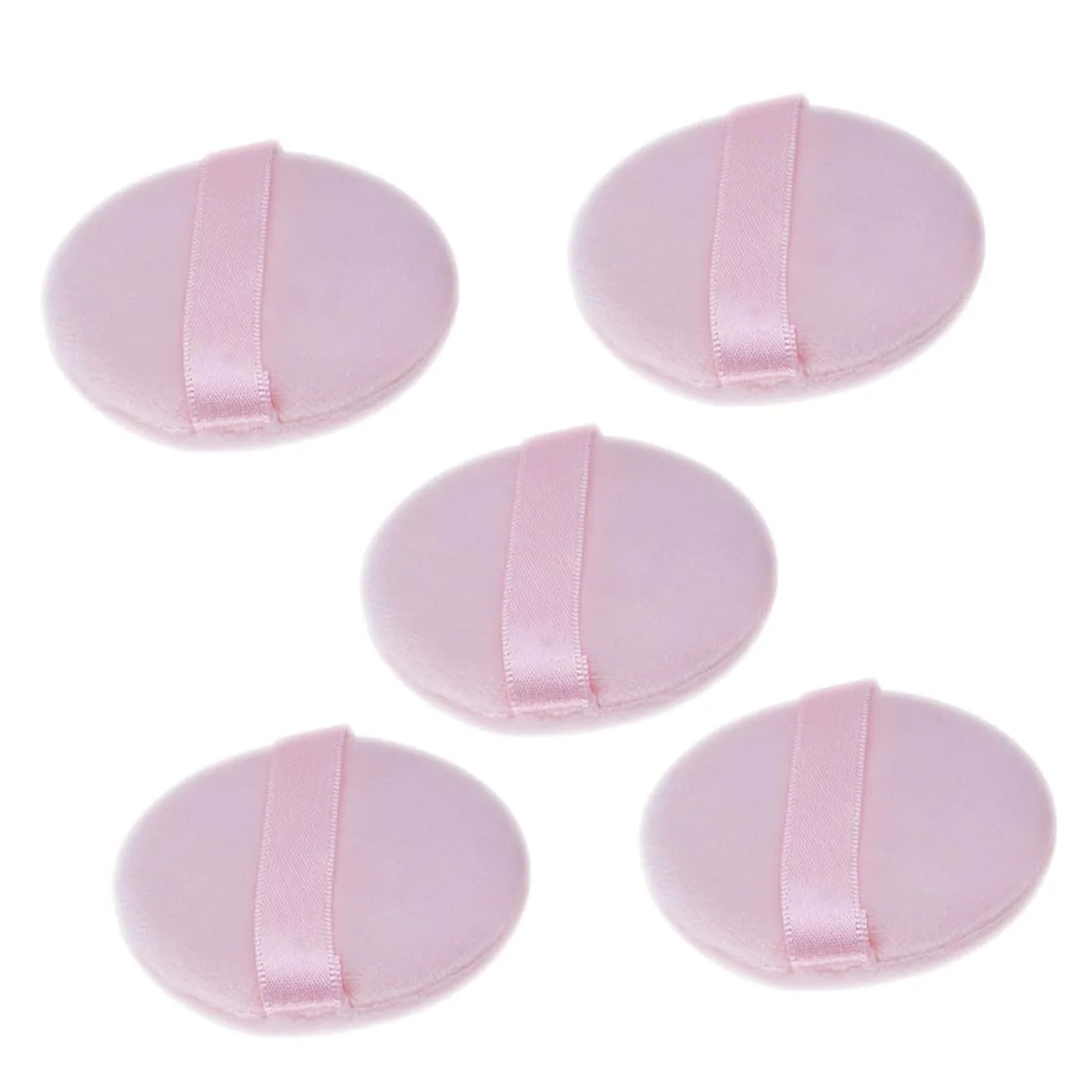 VICASKY Facial Powder Puff Set of 5 Mini Body Makeup Puff Cotton Gentle for Girls Skin-safe
