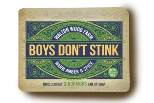 Walton Wood Farm | Boy's Don't Stink Soap