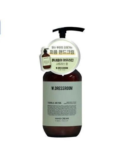 W.DRESSROOM Scent of Nature Hand Cream Terramusk 280ml