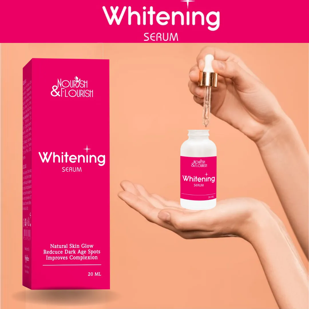 Whitening Serum - Healthy Vitamin Charcoal Glow for Everyone