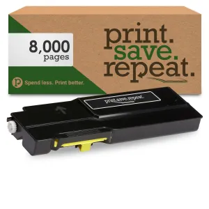 Xerox 106R03525 Yellow Extra High Yield Compatible Toner Cartridge for VersaLink C400, C405 [8,000 Pages]