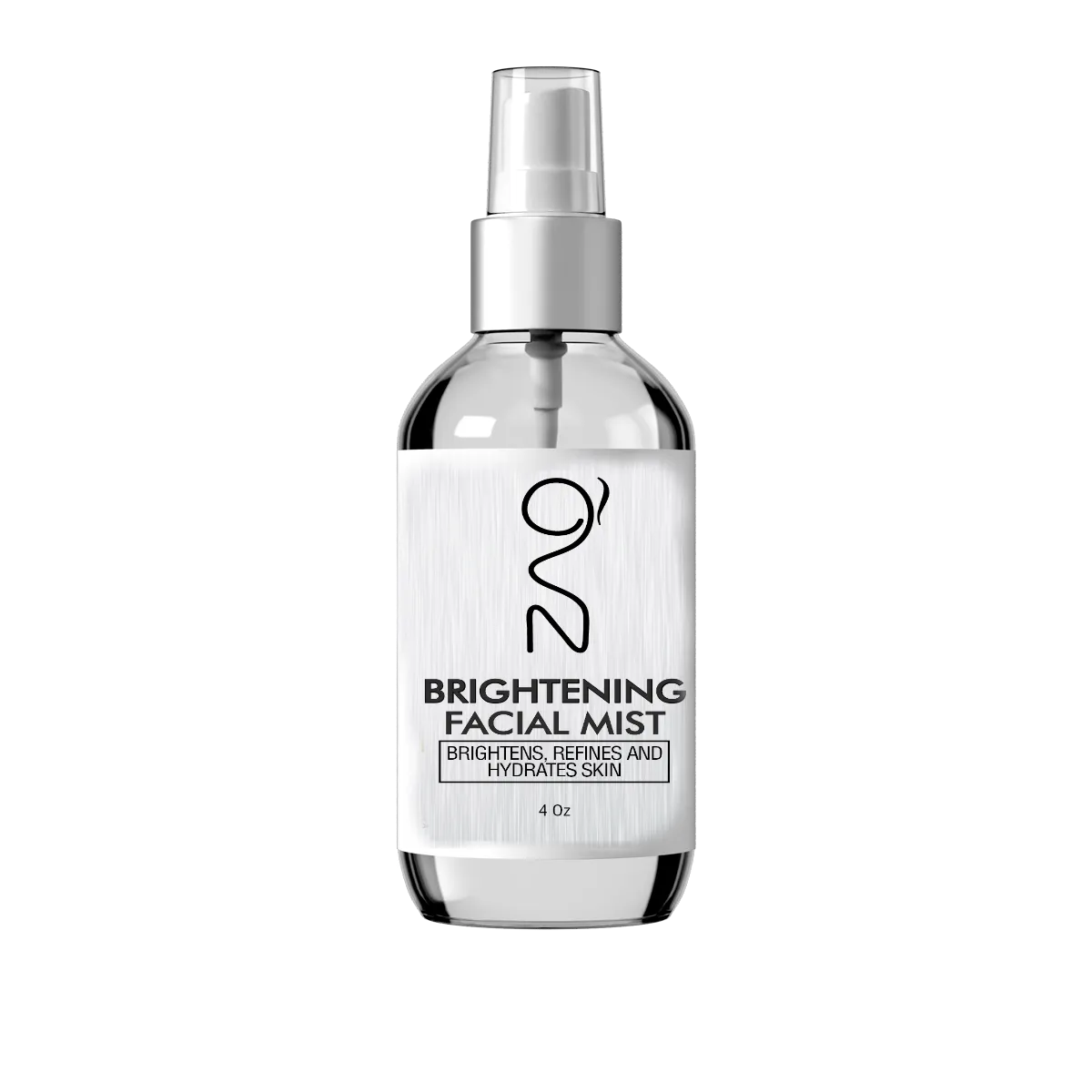 ZAQ Brightening Organic Sake   Lime Facial Mist 4oz - Brightens, Refines And Hydrates Skin